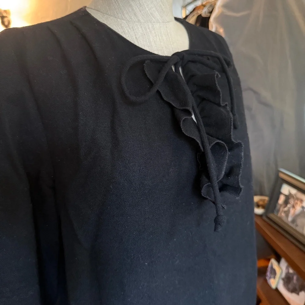 APC Wool Ruffle Shift - Picture 6 of 8